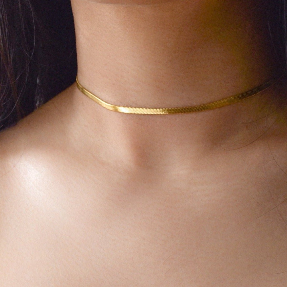 22 Carat Gold Choker Necklace at 5490.00 INR in Ludhiana | Bant Ram  Jewellers